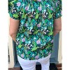 Women's Flutter Sleeve Top - Joy Joy - 3 of 3