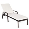 Tangkula Patio Rattan Wicker Chaise Lounge Chair Recliner Sun Lounger Adjustable Backrest - 3 of 3