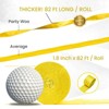 PartyWoo Crepe Paper Streamers Yellow 6 Rolls 492 ft 1.8 In x 82 Ft Roll - 3 of 4