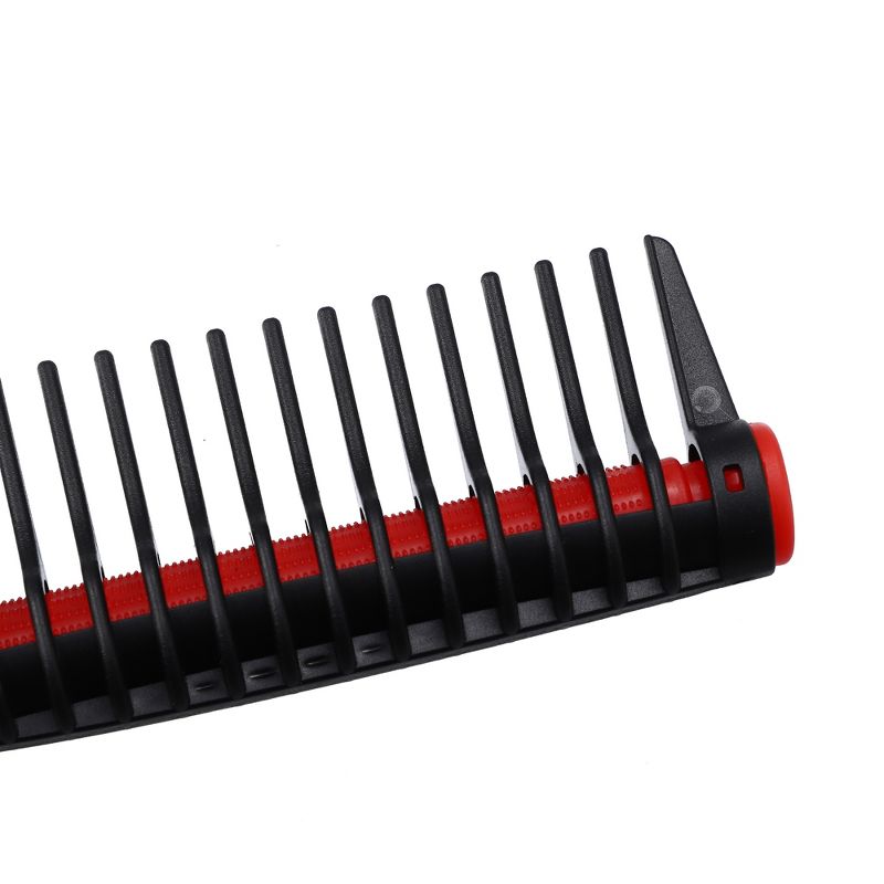 Unique Bargains Wide Tooth Hair Comb Roller Comb Detachable Hair Dye Tool Styling Comb Black, 5 of 7
