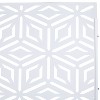 PAGED Decorative Screen Lightweight Partition Panel, Metal Fence Privacy Screen with Mesh Pattern for Outside and Garden Decor - 4 of 4