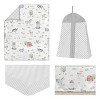 Sweet Jojo Designs Boy or Girl Gender Neutral Unisex Baby Crib Bedding Set - Farm Animals 4pc - image 2 of 4