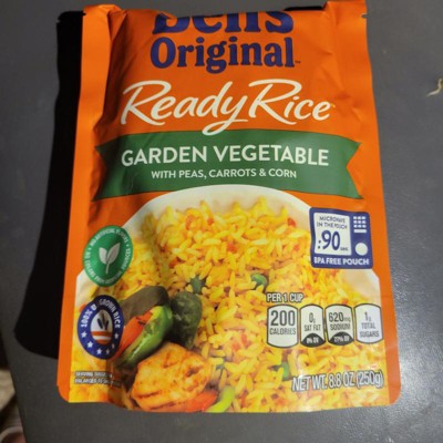 Ben's Original Golden Vegetable Microwave Rice 250g - Co-op