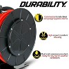 ReelWorks Industrial Retractable Air Hose Reel - 3/8" x  50'FT, 1/4" NPT Connections, Single Arm - 4 of 4