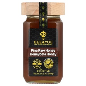 Bee&You Pine Raw Honey, Honeydew Honey, 10.6 oz (300 g) - 1 of 3