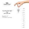Woodstock Wind Chimes Woodstock Rainbow Makers Collection  Crystal Guardian Angel  Large 2'' Crystal Suncatcher for Indoor Decor Gift - 4 of 4
