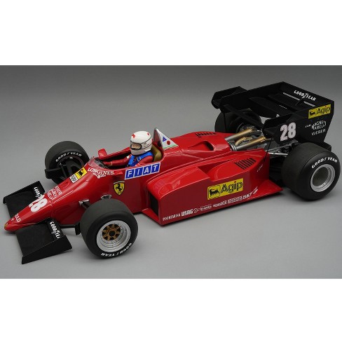 Ferrari 126 C4-M2 #28 F1 "European GP" (1984) with Driver "Mythos Series" Limited Edition to 80 pcs 1/18 Model Car by Tecnomodel - image 1 of 3