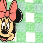 minnie mouse / green
