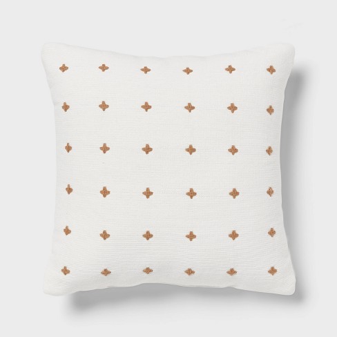 Plus Stitch Square Edge Pillow - Threshold™ - image 1 of 4