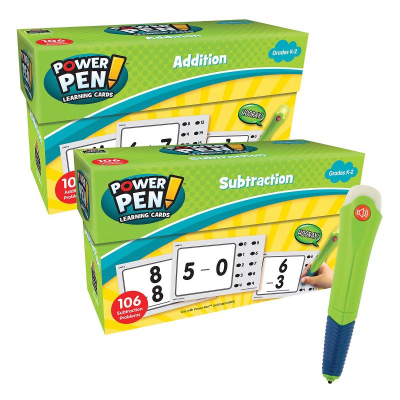 Kaplan Early Learning Power Pen Learning Math Quiz Card Set, 1 of 5
