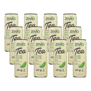 Zevia Organic Sweetened Green Tea - Case of 12/12 oz - 1 of 4