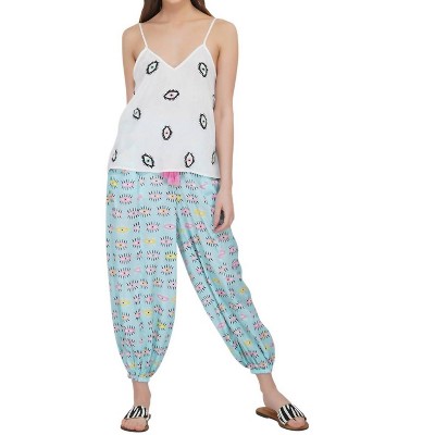 Women's Evil Eye Embroidered Top - AMERICA & BEYOND