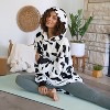 Catalonia Women's Casual Blanket Hoodie Sweatshirt, Cozy Fleece Blanket Pullover Sweater with front Pocket, Clothing Cozy Gift for Wife Woman - 4 of 4