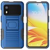 Nakedcellphone Case for Zebra EM45 RFID Mobile - Rugged Hybrid Phone Cover with Grip Stand - 2 of 4