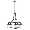 Craftmade Lighting Elliot 5 - Light Chandelier in  Flat Black - 3 of 4