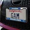 Indiana State Sycamores Logo Full Size Standard License Plate Metal Frame - 3 of 4