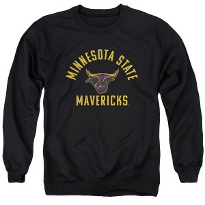 Minnesota State University Mankato Official Msu Mavericks Logo Adult Crewneck Sweatshirt - 1 of 4