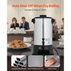 VEVOR Commercial Coffee Urn, 40 Cup 6 L Hot Beverage Dispenser with Dripless Faucet, Quick-Brewing Commercial Coffee Maker, Silver - 3 of 4