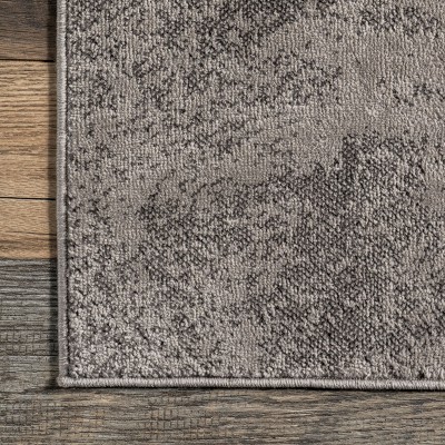 Emelia Abstract Multicolor Synthetic Area Rug