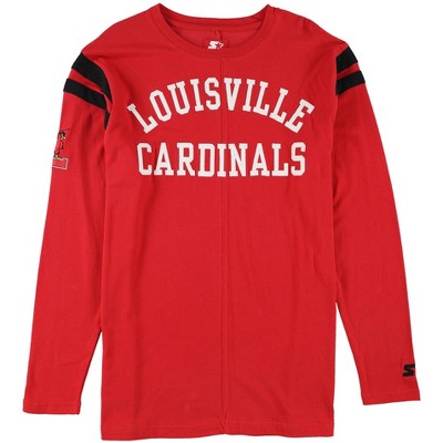 STARTER Mens Louisville Cardinals Graphic T-Shirt