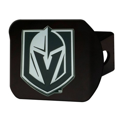 NHL Vegas Golden Knights Chrome Metal Hitch Cover - Black