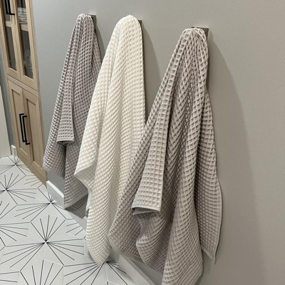 Waffle Hand Towel Gray - Casaluna™ : Target