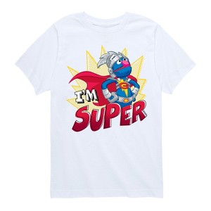 Boys' - Sesame Street - Im Super Short Sleeve Graphic T-Shirt - 1 of 4