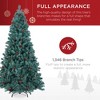 Best Choice Products Pre-Decorated Holiday Christmas Pine Tree w/ Metal Base – Blue Spruce - 4 of 4