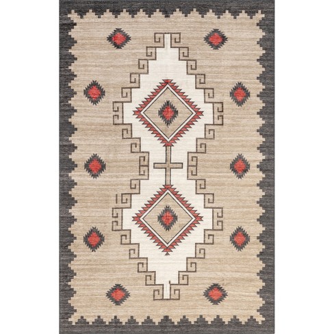 Nuloom Imelda Aztec Machine Washable Area Rug : Target
