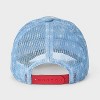 Kids' 4th of July Denim Trucker Baseball Hat - Cat & Jack™ Blue - 2 of 3