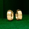 Ross-Simons Italian 14kt Yellow Gold Huggie Hoop Earrings - 3 of 4