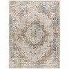 Hauteloom Kosta Beige & Blue Medallion Area Rug - 3 of 4