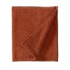 50"x60" Haley Chenille Faux Shearling Throw Blanket and 18"x18" Square Throw Pillow Set - Crescent & Starlight - 3 of 4