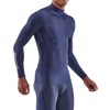 SKINS SERIES-3 MEN'S THERMAL LONG SLEEVE TOP NAVY BLUE - 4 of 4