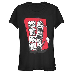 Juniors Womens Minions: The Rise of Gru Triple Stack T-Shirt - 1 of 4