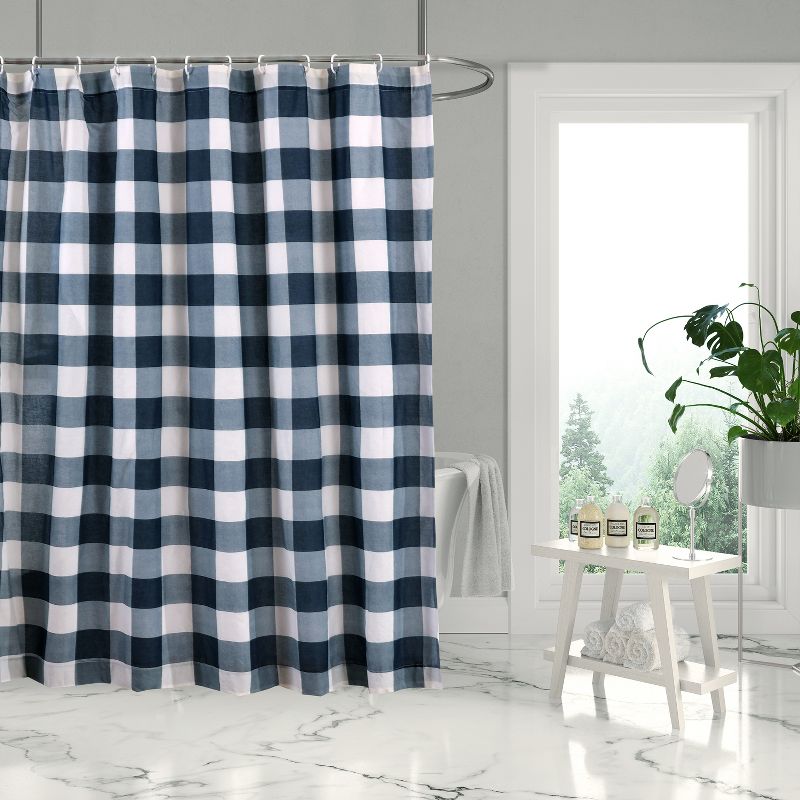 Camden Navy Shower Curtain - One Shower Curtain - Levtex Home, 2 of 4
