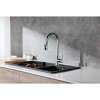 Elegant Lighting Sem Single Handle Pull Down Sprayer Kitchen Faucet in Chrome - 3 of 4