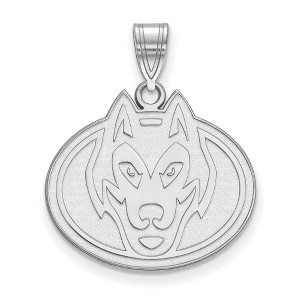 Black Bow Jewelry 10k White Gold St. Cloud State Huskies NCAA Large Pendant - 1 of 3