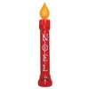 Union Christmas Illuminated Lighted 39" Noel Candle, Holiday Decor, Red, 6 Pack - 2 of 4