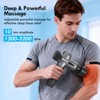 HONGGE Massage Gun with Heat Back Massager Neck Massager for Pain Relief, Birthday Gifts for Men Women Handheld Message Gun with 7Head - 2 of 4
