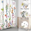 LunaLulinlk Floral and Butterfly Shower Curtain - 4 of 4
