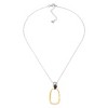 Silpada 'Daylight' Sterling Silver and Brass Smoky Quartz Pendant Necklace, 18" + 2" - 3 of 4