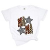 Checkered Mama Leopard Stars - Womens Garment Dyed Tee - 2 of 3