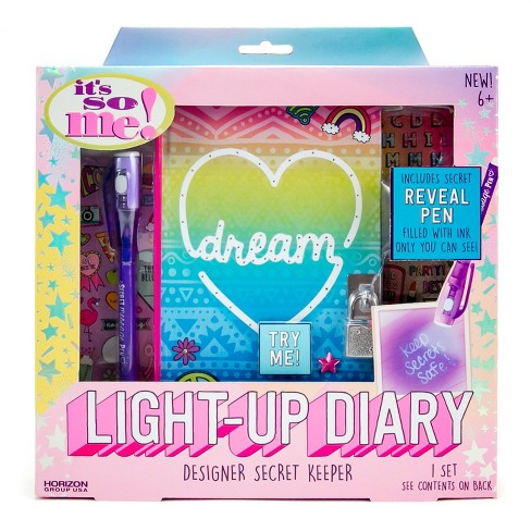 it's so me light up diary