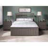 AFI Furnishings Mission Full Traditional Bed with Matching Footboard and Turbo Charger in Grey - 2 of 4
