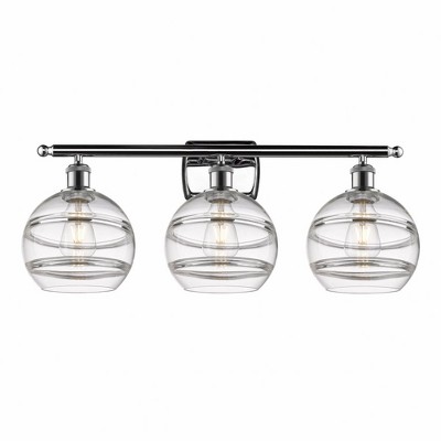 Rochester - 3 Light Bath Vanity In Industrial Style-10.88 Inches Tall and 28 Inches Wide