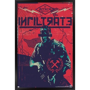 Trends International Call of Duty: Black Ops Cold War - Infiltrate Framed Wall Poster Prints - 1 of 4