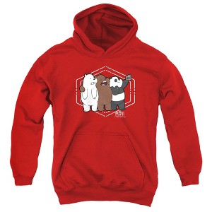 Boys’ We Bare Bears Selfie Hooded Sweatshirt - 1 of 4