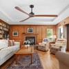 Airsurfer 72-inch Ceiling Fan with 3 Solid Wood Blades and Remote without Light - 2 of 4