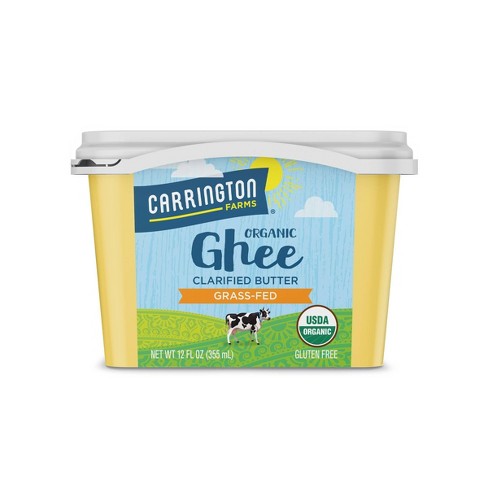 Grass Fed Organic Ghee Clarified Butter From Grassfed Cows Paleo